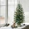 4 ft. Pre-Lit Fir Artificial Christmas Tree, 100 Lights